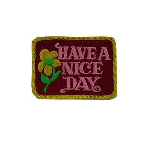 Have A Nice Day Patch