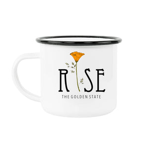 california rise mug