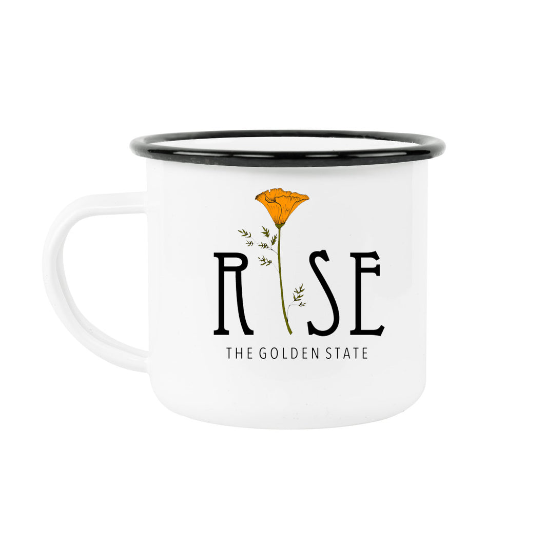 california rise mug