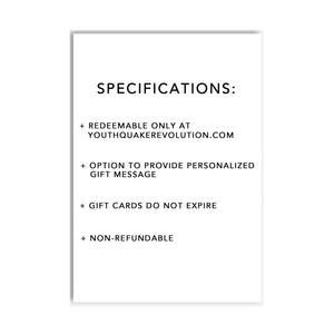 YQR E-Gift Card