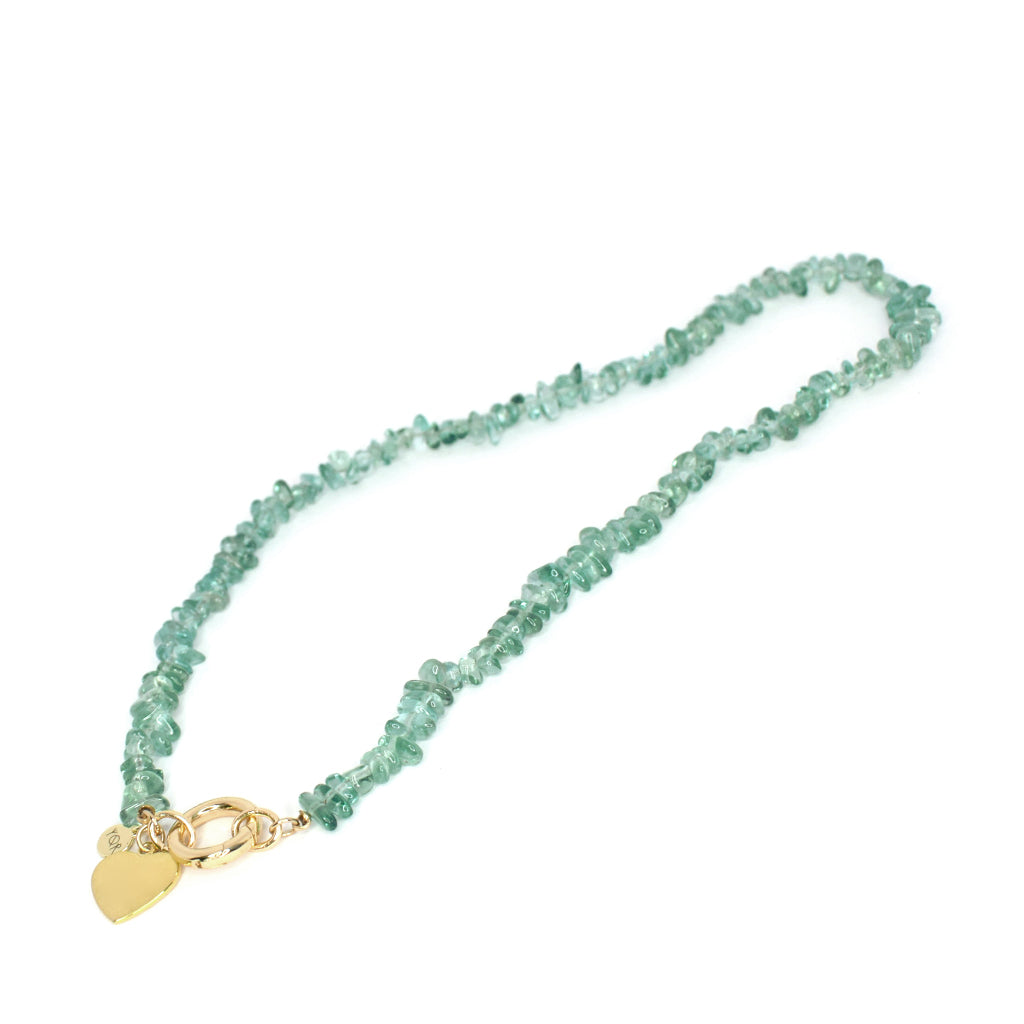 she's a lady turquoise apatite necklace