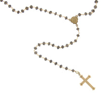 smokey quartz rosary