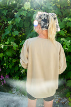 sundown sweatshirt - wildflowers - front