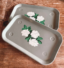 Gardenia tin tray